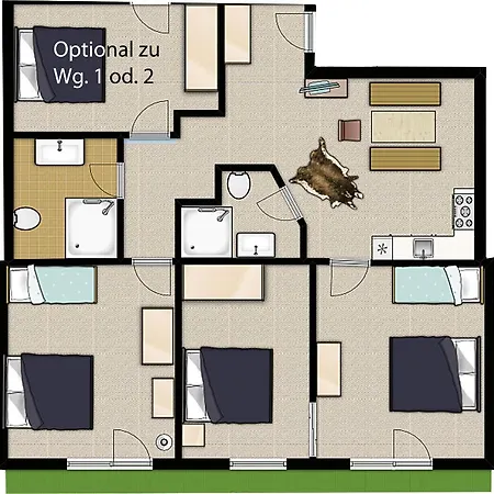 Ladinger, 公寓 多弗加斯坦